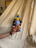 Kanhaji Idol, hand-crocheted by Mindori