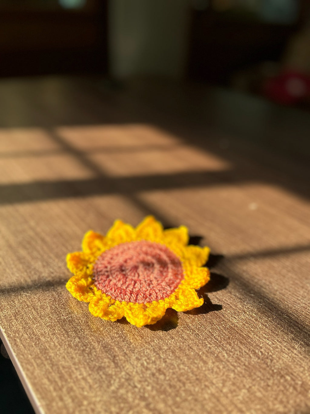 Sunflower Coasters (Pair), another view