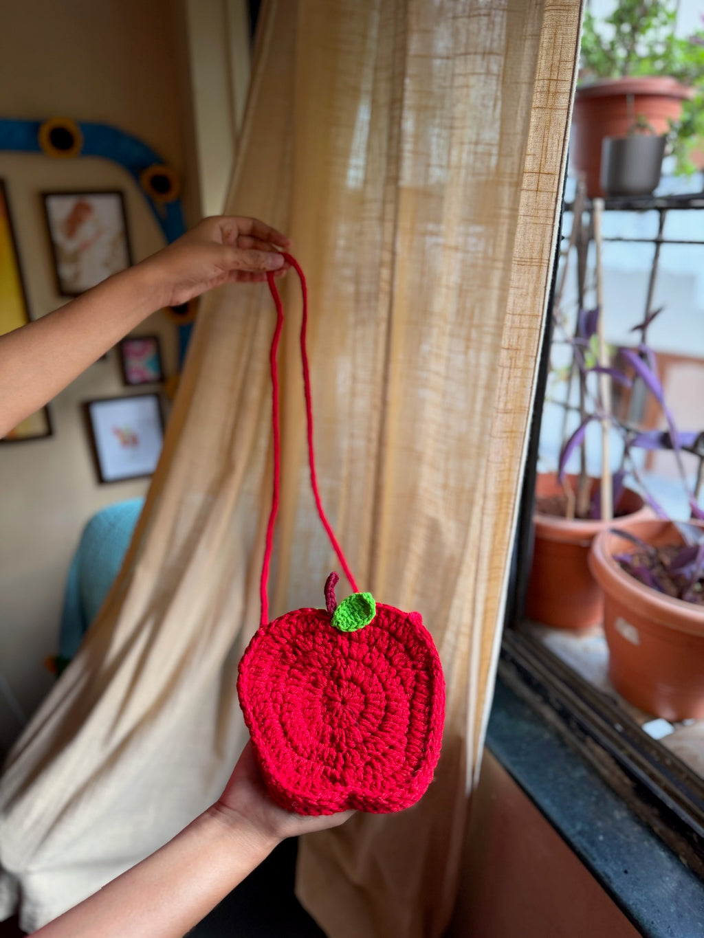 Apple Beach Bag