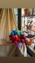Classic Tulip Flower, hand-crocheted by Mindori
