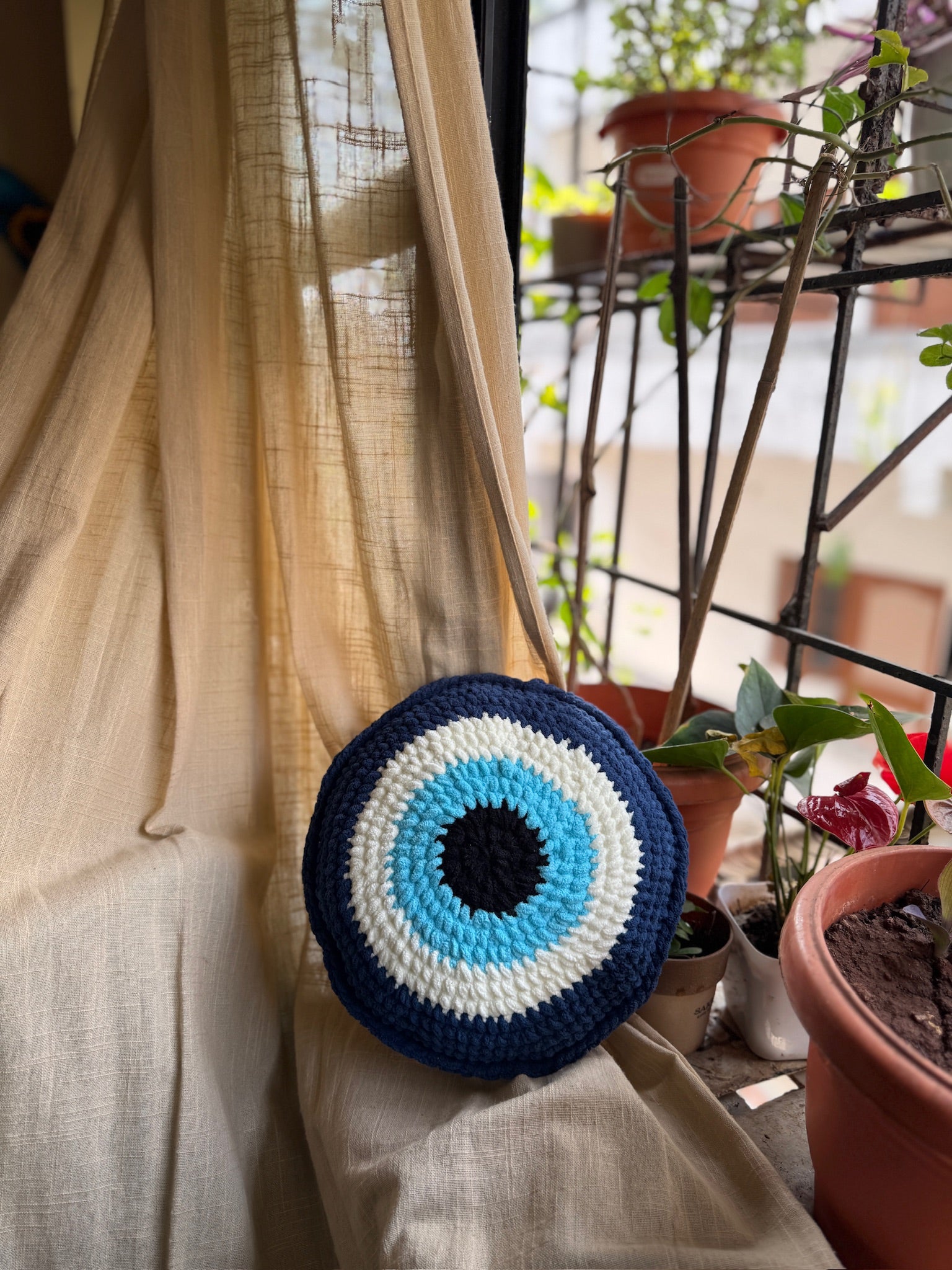 Evil Eye Cushion