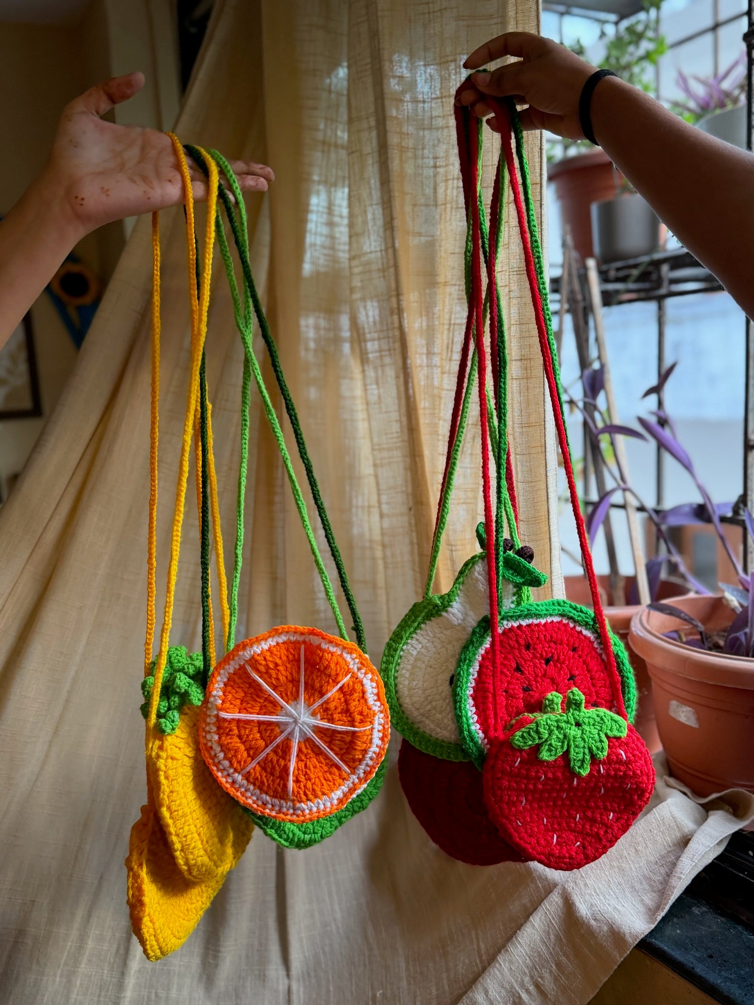 The Mindori beach bag range