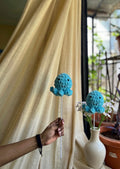 Octy Plushie Stick, hand-crocheted by Mindori