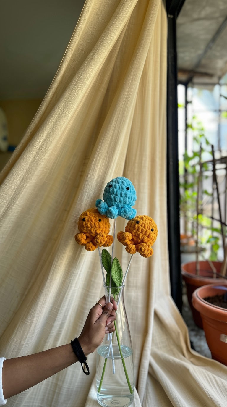 Octy Plushie Stick, another view