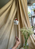 Santa's Star Stick, hand-crocheted by Mindori