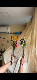 Snowberry Stick, hand-crocheted by Mindori