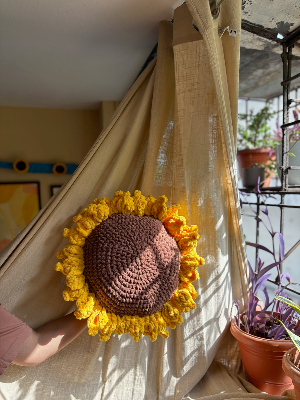 Sunflower Cushion