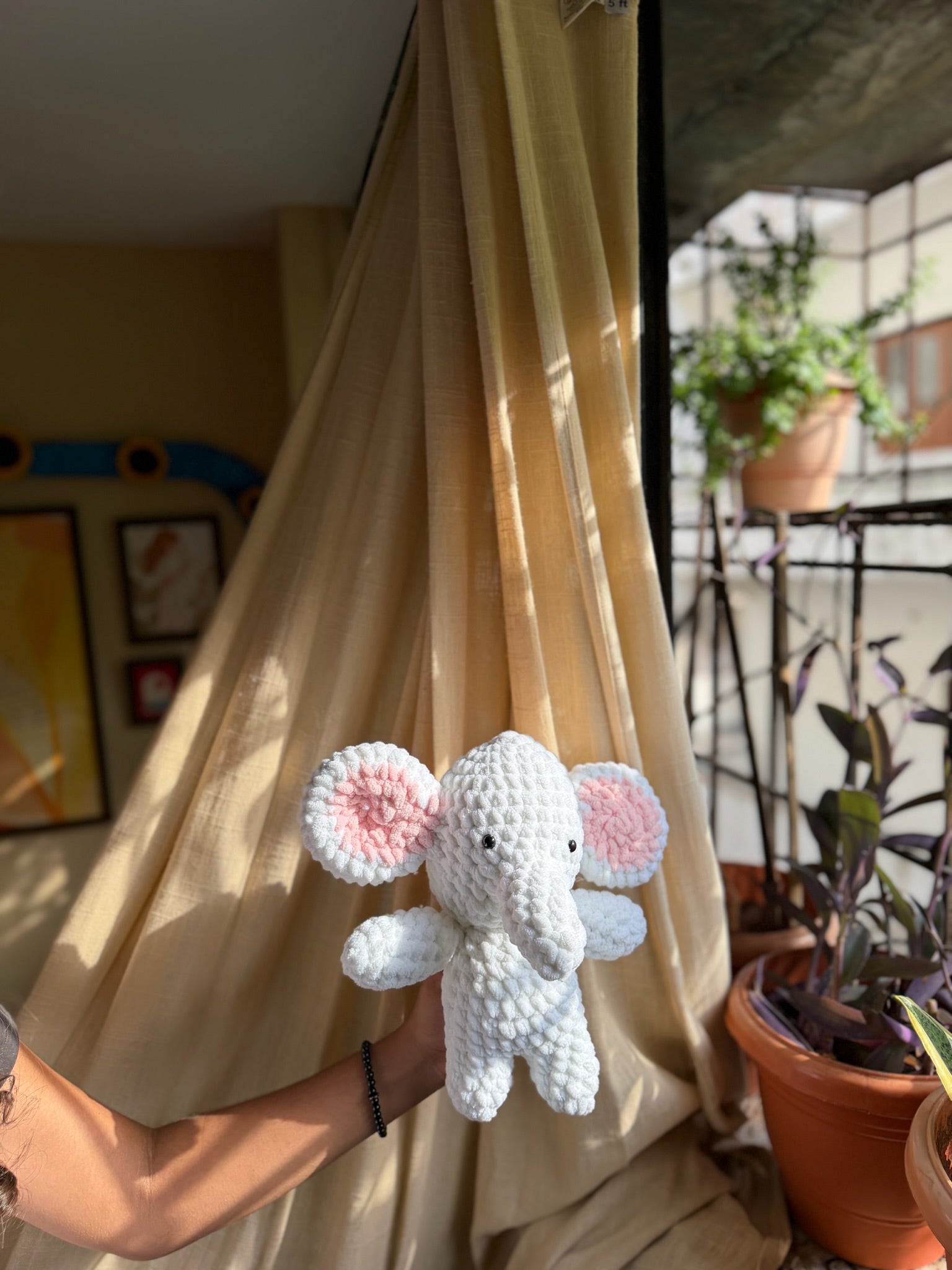 Whimsical Elephant Plushie
